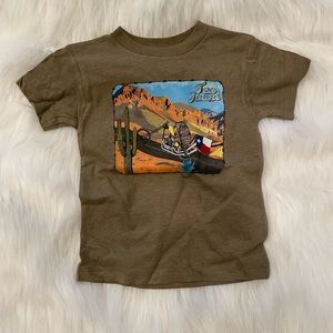 Tex Jaunt Armadillo Motorcycle Tshirt 2T